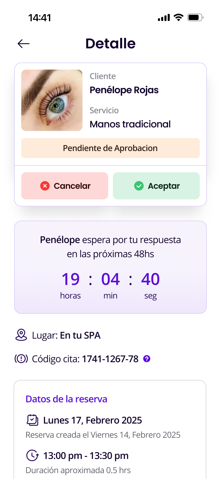 Recordatorios automáticos