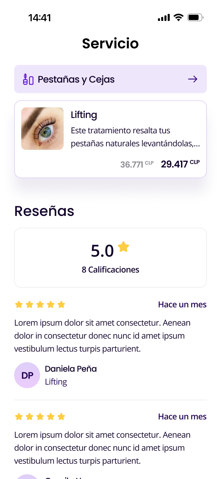 Gestión de servicios